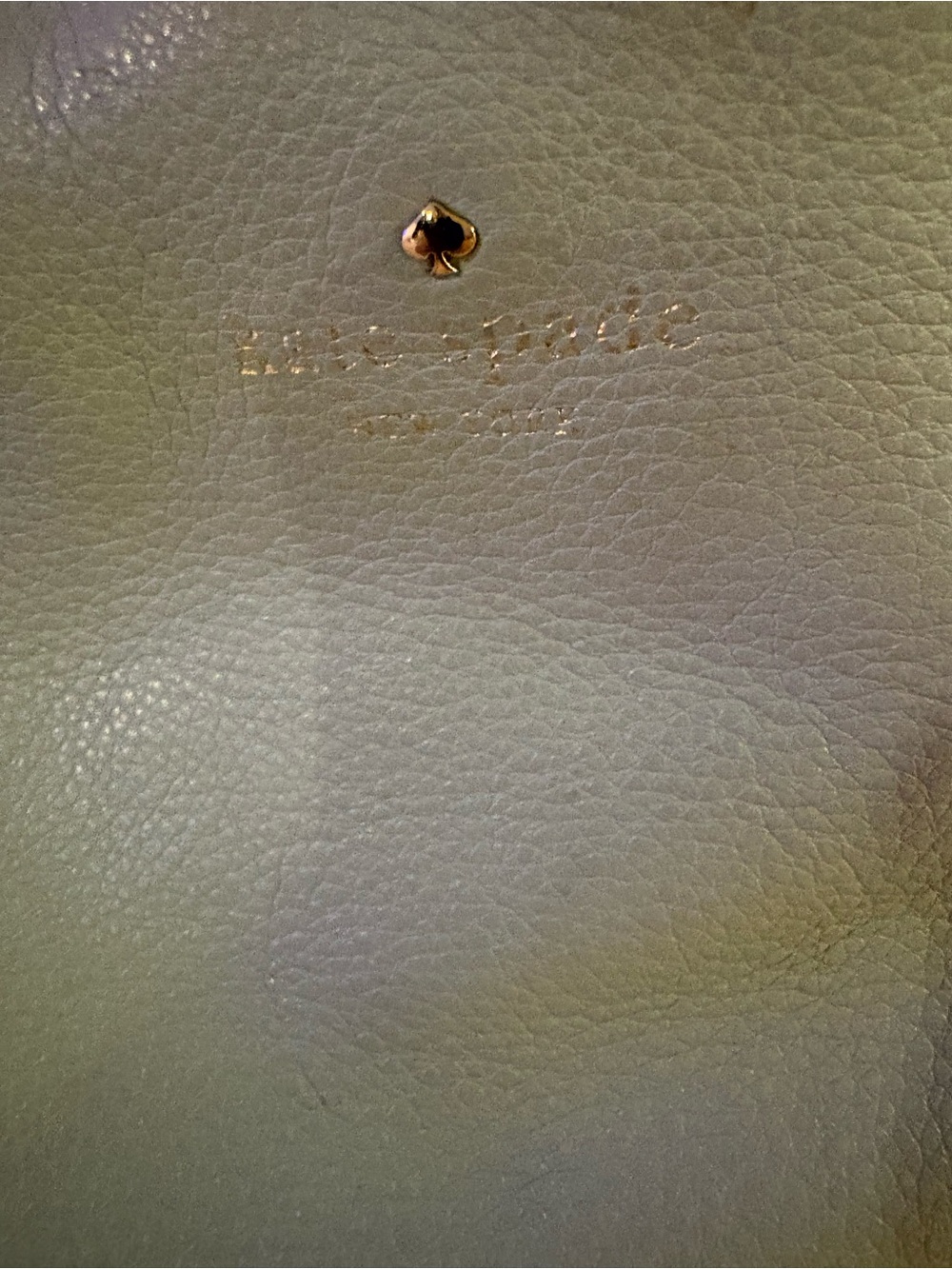 kate spade Light blue Pebbled Leather Shoulder Bag - Picture 2 of 12